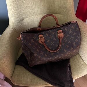 Louis Vuitton Brown Monogram Tote
